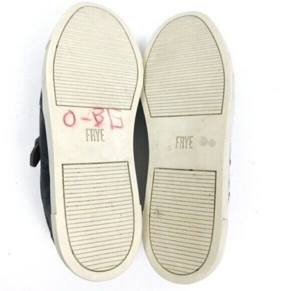 Frye Gemma Kilte womans sneakers US 8M BoxP dark gray suede wing tip - Picture 3 of 4